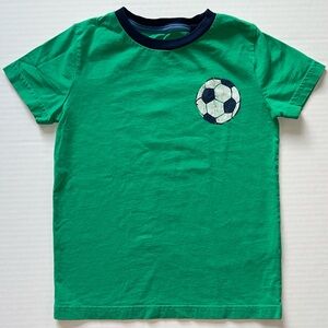 Mini Boden Double-Sided Soccer/#10 T-Shirt, 5-6Y
